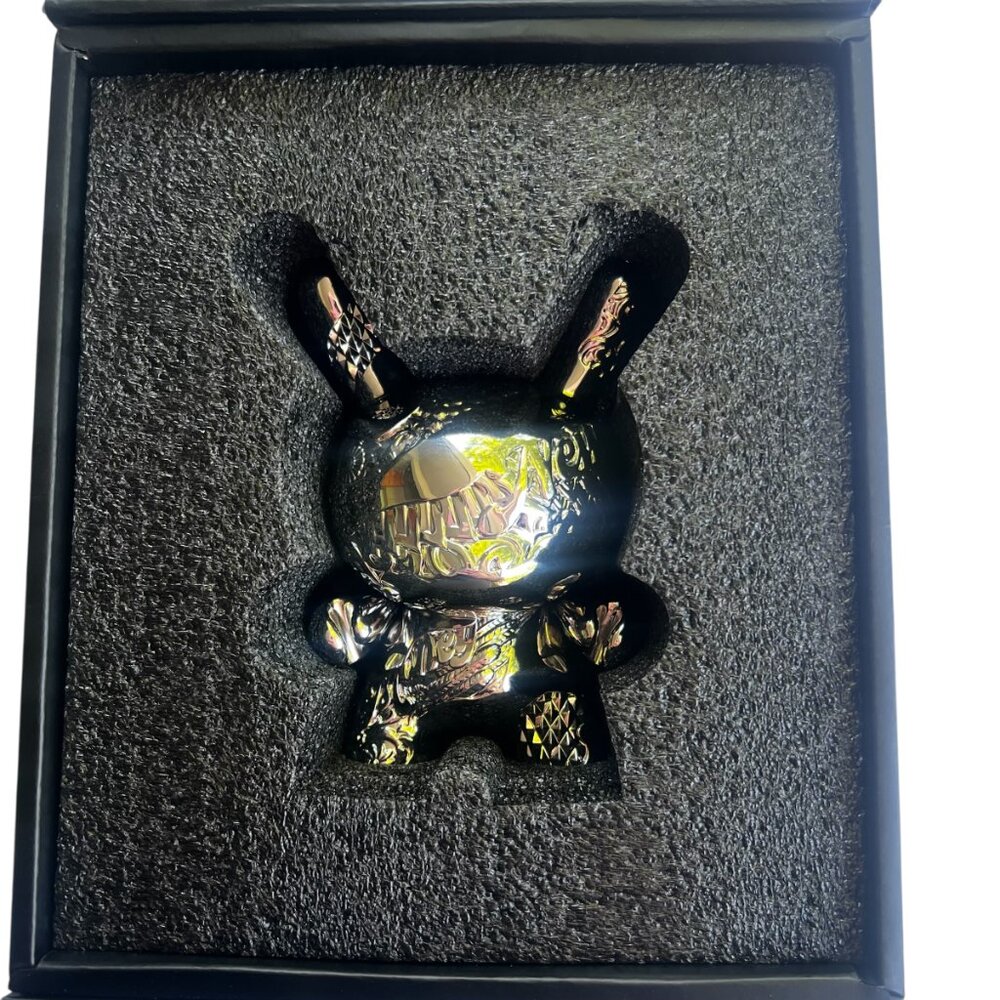 KidRobot Triston Eaton New Money 5" Metal Dunny Chrome - Picture 6 of 12
